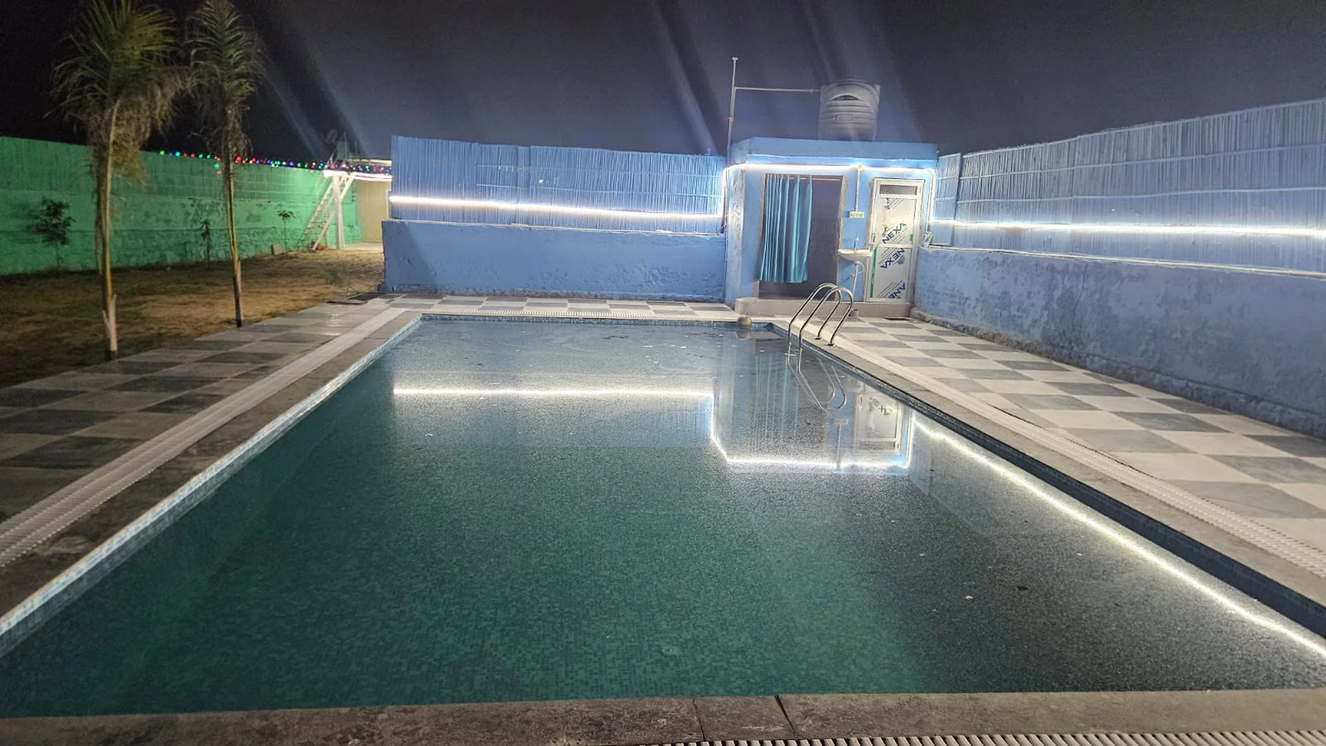 Pool party farmhouse near Jaipur.